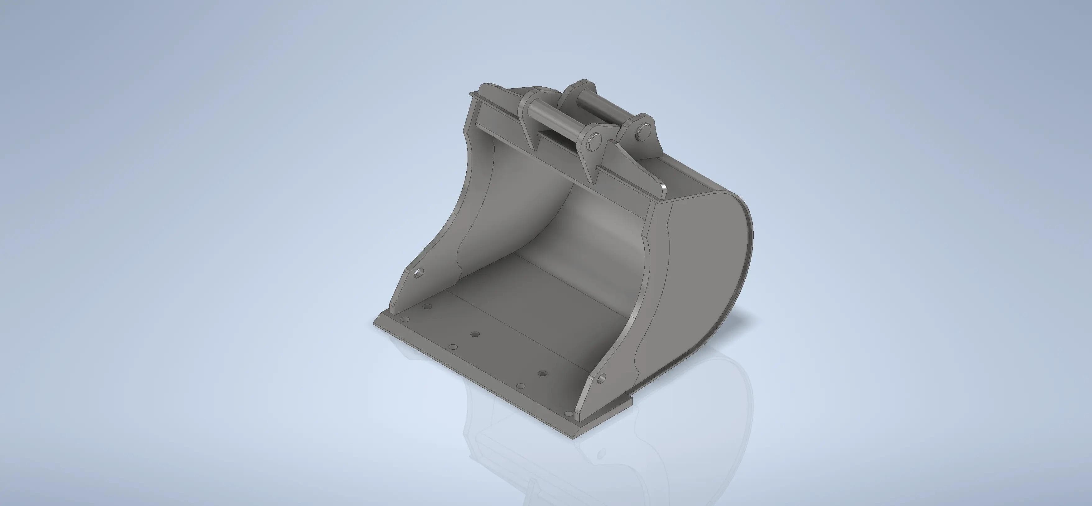 Łyżka kopiąca 45cm (2.3-3t)