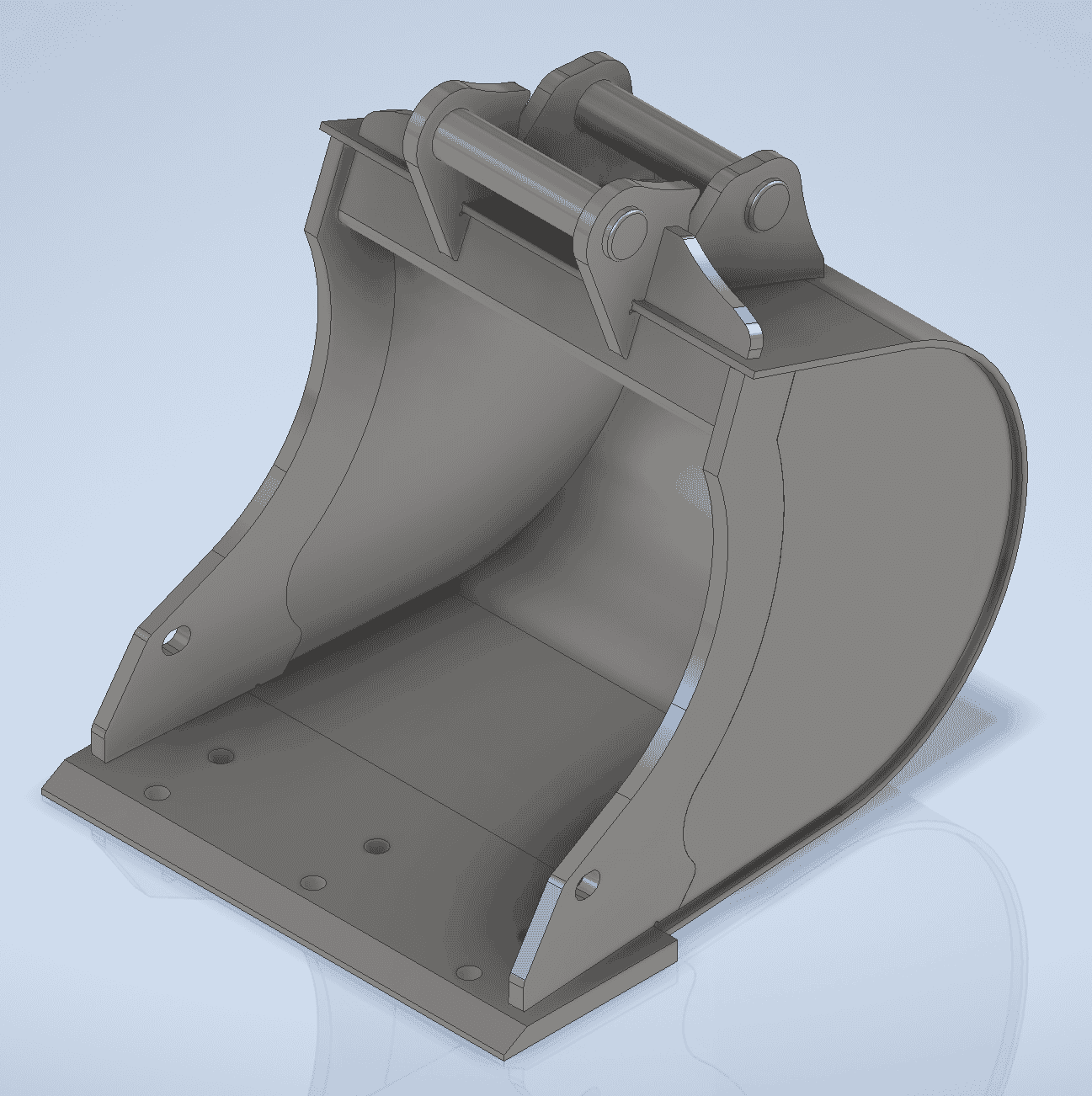 Łyżka kopiąca 40cm (3-5t)