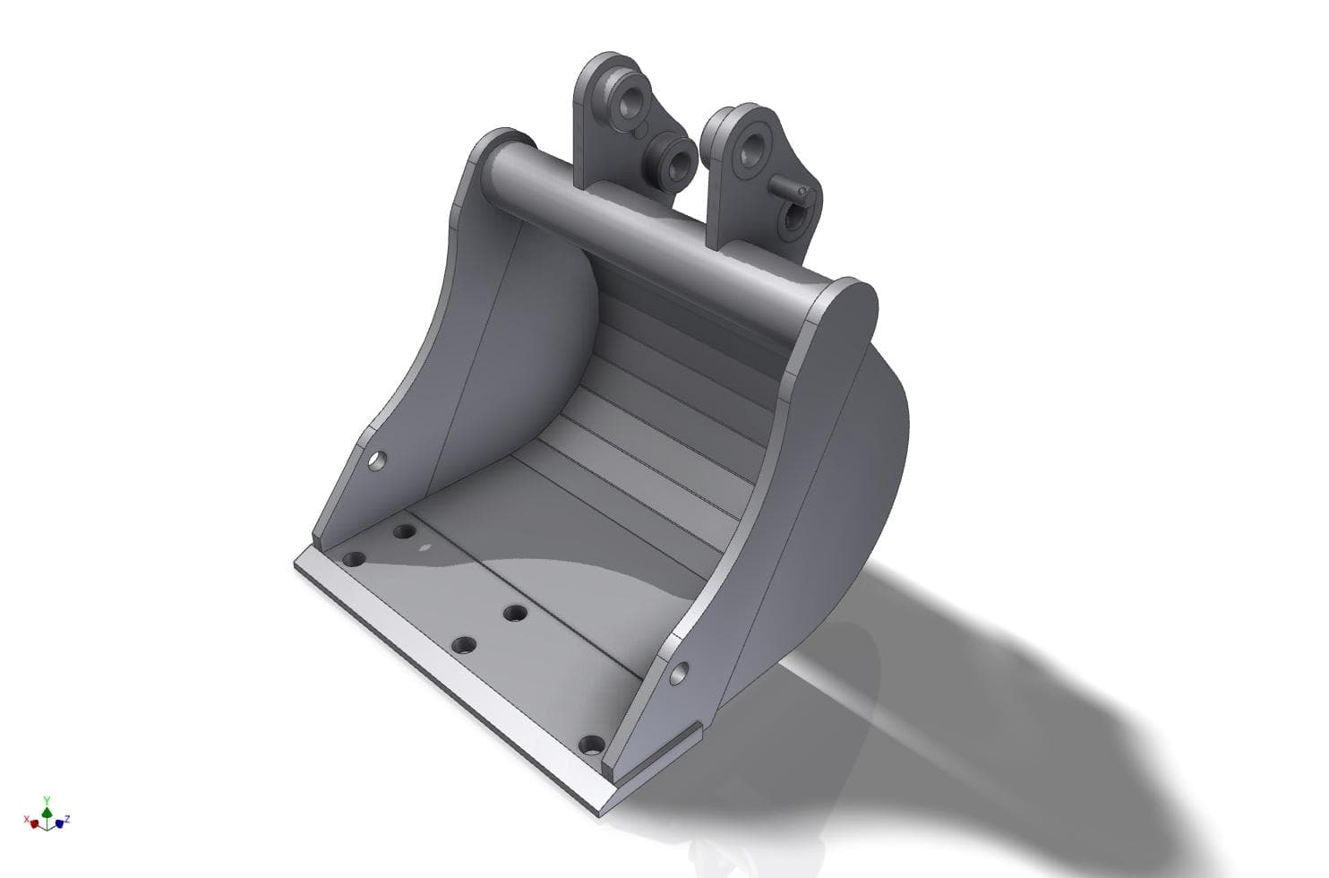 Łyżka kopiąca 40cm (1-2t)